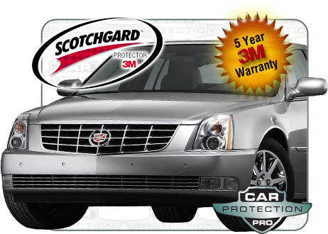 Cadillac DTS 2013 2012 2011 3M Scotchgard Clear Bra Paint Protection 