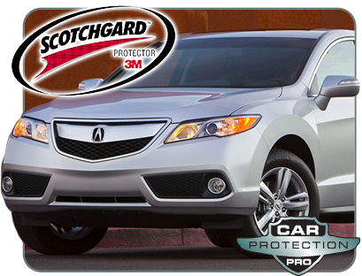 Acura RDX 2013 3M Scotchgard Paint Protection Film Wear Tear Package 