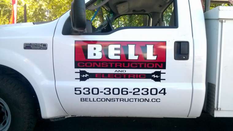 Bell Construction Decal