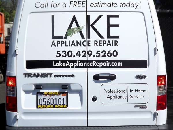 Lake Appliance Fleet Wrap