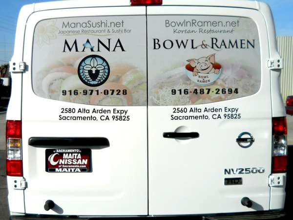 Full Wrap for MANA Van