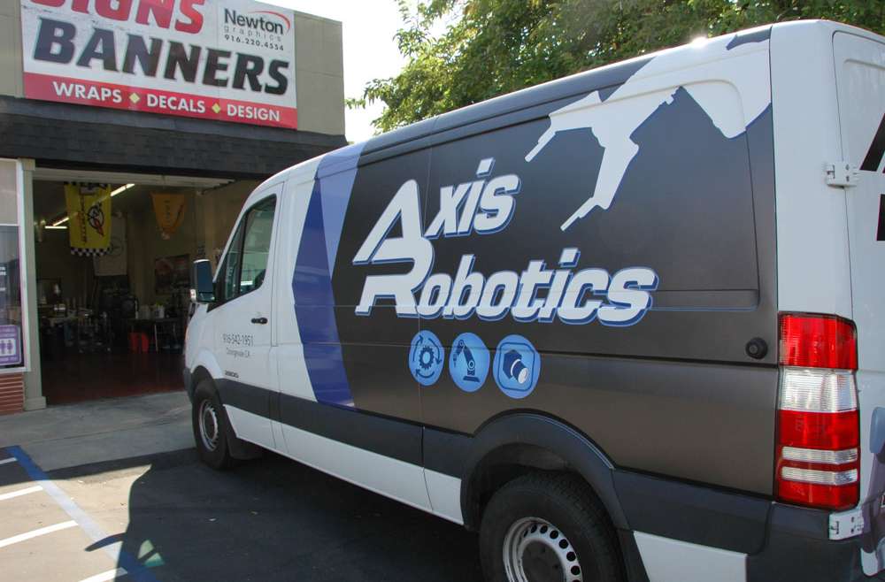 Axis Robotics Van Wrap