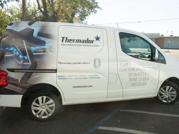 B/S/H Home Appliance Van Wrap