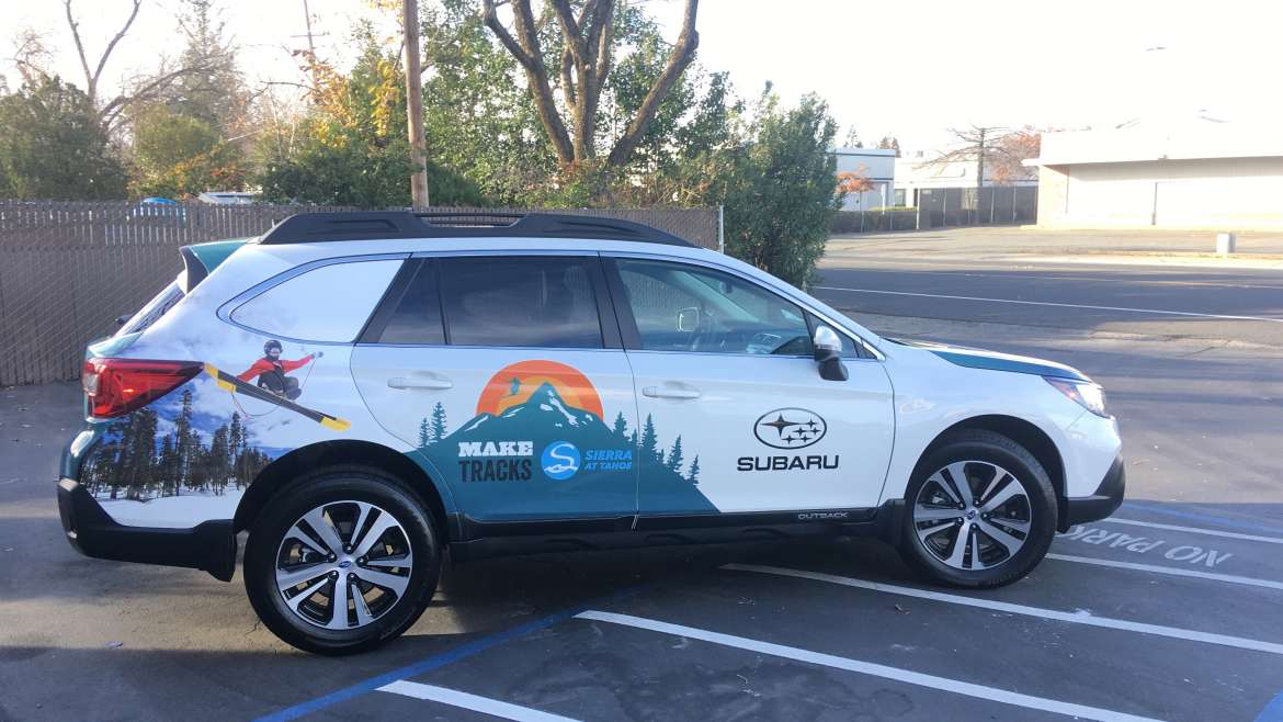 Sierra at Tahoe 2017/2018 Subaru Outback Wraps
